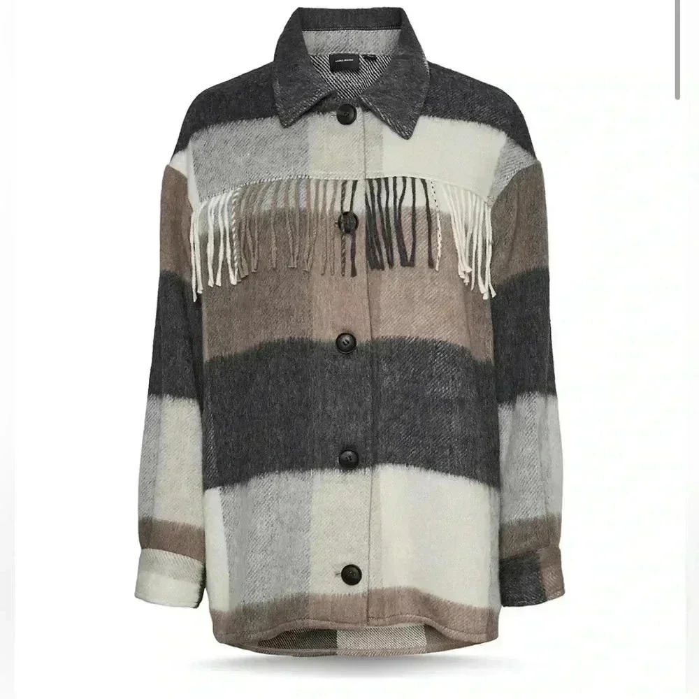 VERO MODA fringe trim jacket